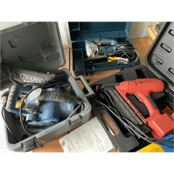 Draper electric planer, BOSCH GST 2000 jigsaw and Tacwise 500EL nailer - THIS LOT IS TO BE COLLECTED BY APPOINTMENT FROM DUGGLEBY STORAGE, GREAT HILL, EASTFIELD, SCARBOROUGH, YO11 3TX