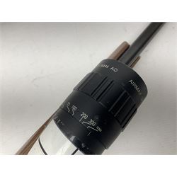 SECTION 1 FIREARMS CERTIFICATE REQUIRED - LEFT HANDED J.G. Anschutz .22 long round bolt action rifle, the 36cm (14