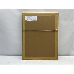 Jacob Kramer (Ukrainian/British 1892-1962): Figure of a Girl, charcoal and pastel signed and inscribed and dated 'To John with my best wishes from Jacob Kramer, April 1935', 30cm x 21cm