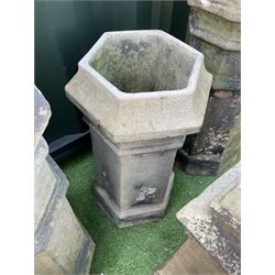 Ten Victorian terracotta chimney pots, various sizes - THIS LOT IS TO BE COLLECTED BY APPOINTMENT FROM DUGGLEBY STORAGE, GREAT HILL, EASTFIELD, SCARBOROUGH, YO11 3TX