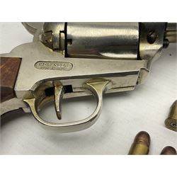 Italian ME Ranger blank-firing six-shot revolver, .380 cal. 9mm krall L30cm overall