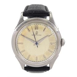 Breitling gentleman's stainless steel ma