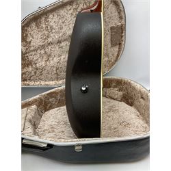 Ovation Ultra Series Model No.1512 electro acoustic guitar, 1980s/90s with textured black bowl back, natural spruce top and mahogany neck, serial no.232916 L104cm; in Hiscox Liteflite case with GuitarKes Workshop set-up and service certificate date October 2021
