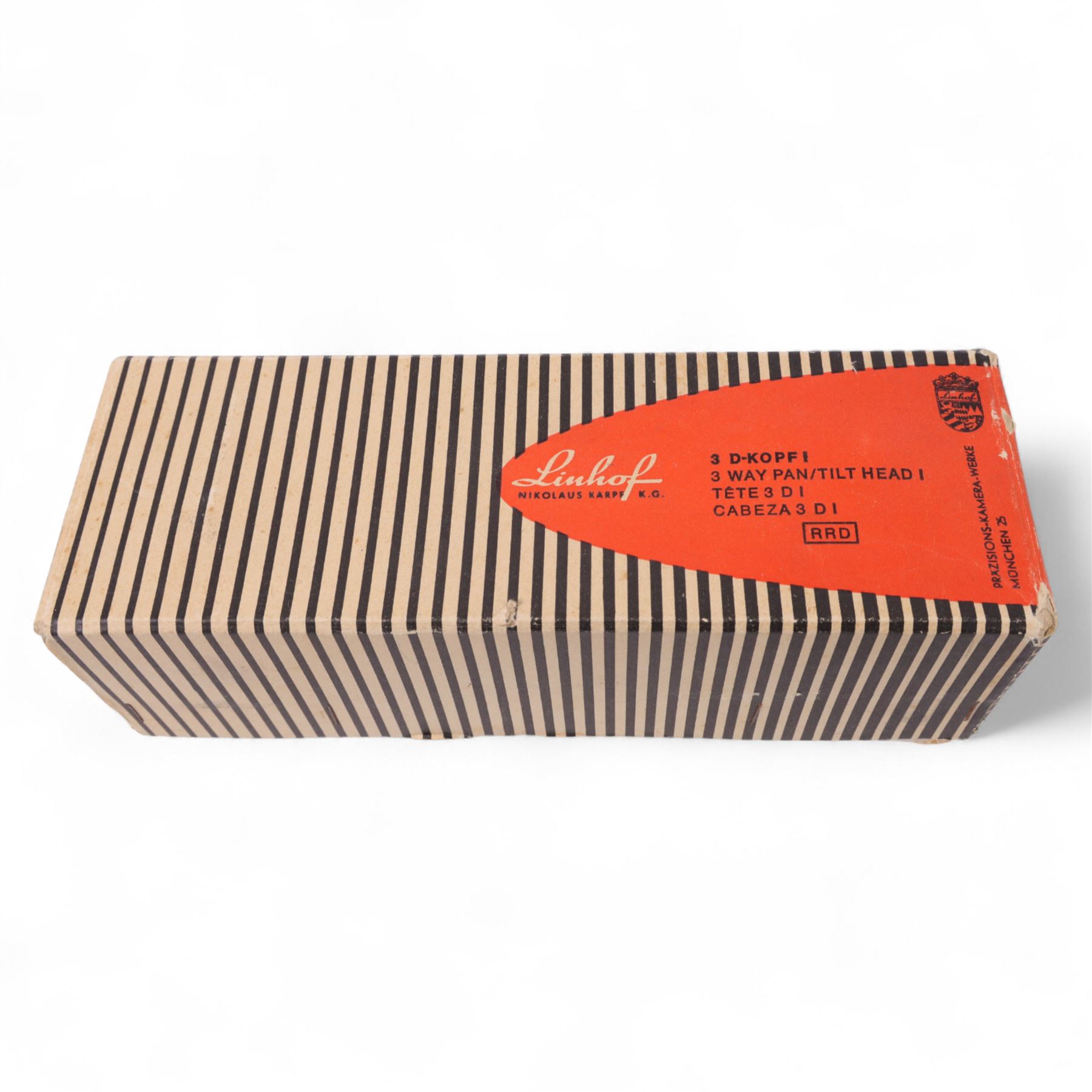 Leica DBP M3 35mm rangefinder camera body, serial no. 1038356, circa 1961, in chrome finish, housed in brown leather Leica case, with a Leitz Wetzlar Sunnilux 1:1.4/50 lens serial no. 1845148, Leitz Wetzlar Elmar 1:4/135 lens serial no. 1825980, 12575N hood, 12521G hood, Leica Meter MC serial no. 99015, Sunpak Auto28 SR Thyristor, Linhof 3 Way Pan tripod, and a Toshiba PE-1 Linear Exposure meter, all housed in an Original Benser Everready Case, most items with instruction booklets 