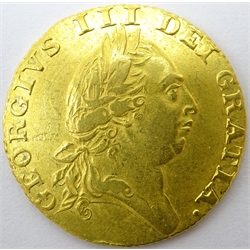  George III 1787 gold 'spade' Guinea  