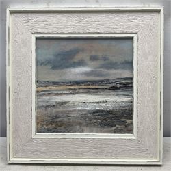 Peter Hodson (British Contemporary): Coastal Scenes, three oils on board signed max 25cm x 25cm (3)