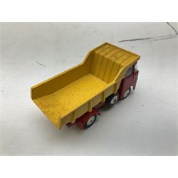 Corgi - Working Conveyor on Forward Control Jeep F.C.150 with inner stand; and E.R.F. Model 64G Earth Dumper No.458; both boxed (2)