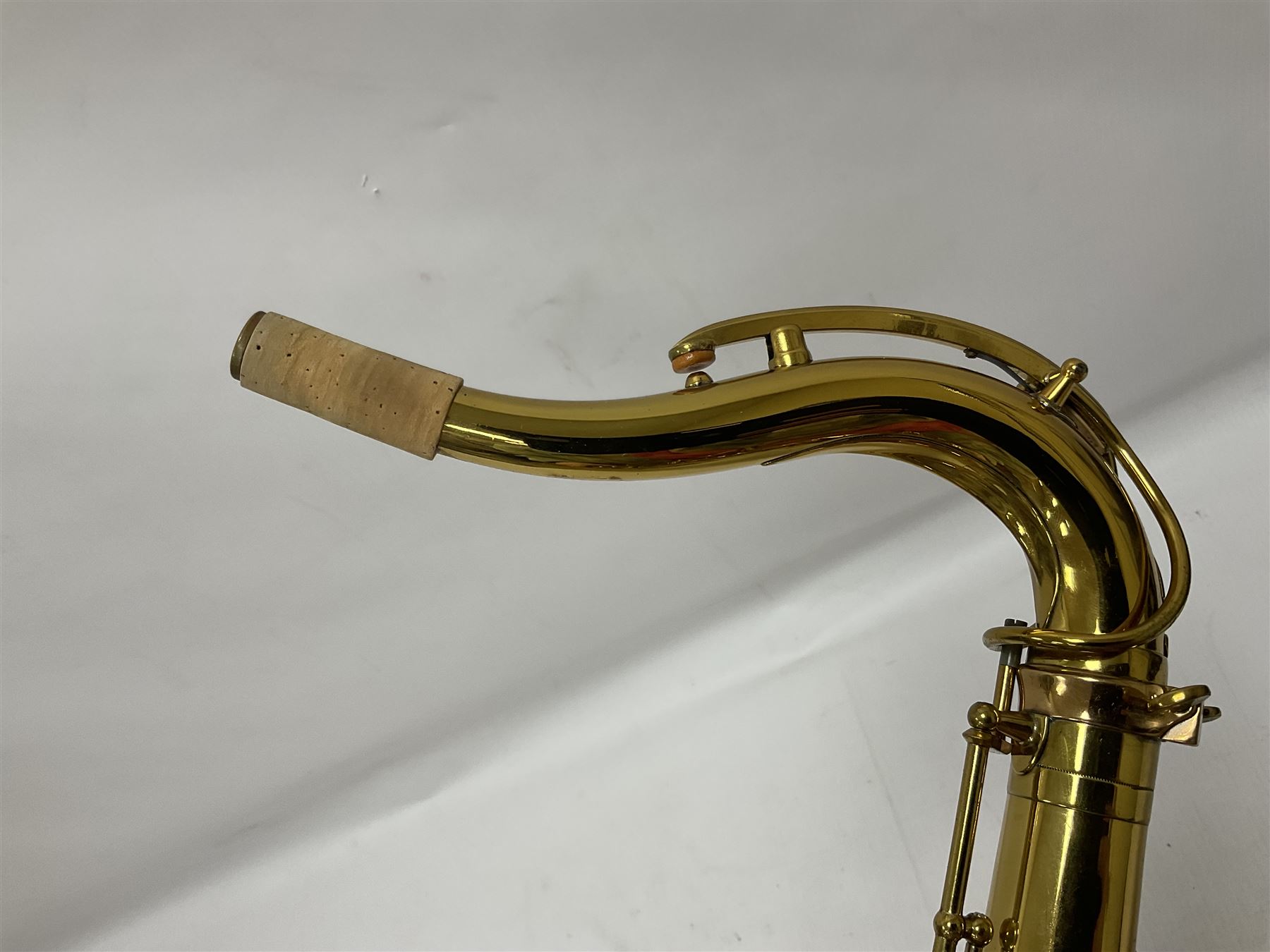 French Henri Selmer 1935 Radio Improved Tenor B flat Saxophone No 20344, with a velvet lined hard case
One of only 550 produced in that year