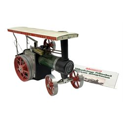 Mamod steam tractor, model no. TE1a, L25cm