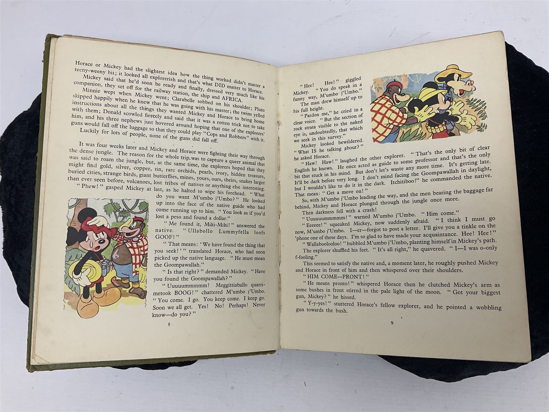Three Disney Annuals, comprising Mickey Mouse Annual 1949, The Walt Disney Thumper Annual and Walt Disney's Wonder Book