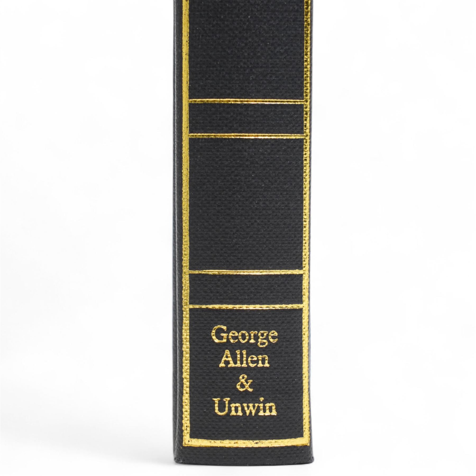 Tolkien, J.R.R. - The Hobbit or There and Back Again, De Luxe edition, George Allen and Unwin Ltd 1976, publishers black cloth with gilt dragon in presentation box with paper label