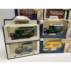 Collection of Days Gone/ Lledo die-cast models including eighteen The Bygone Days of Road Transport, twenty-three Days Gone and twenty-one Hamleys, all boxed (62)
