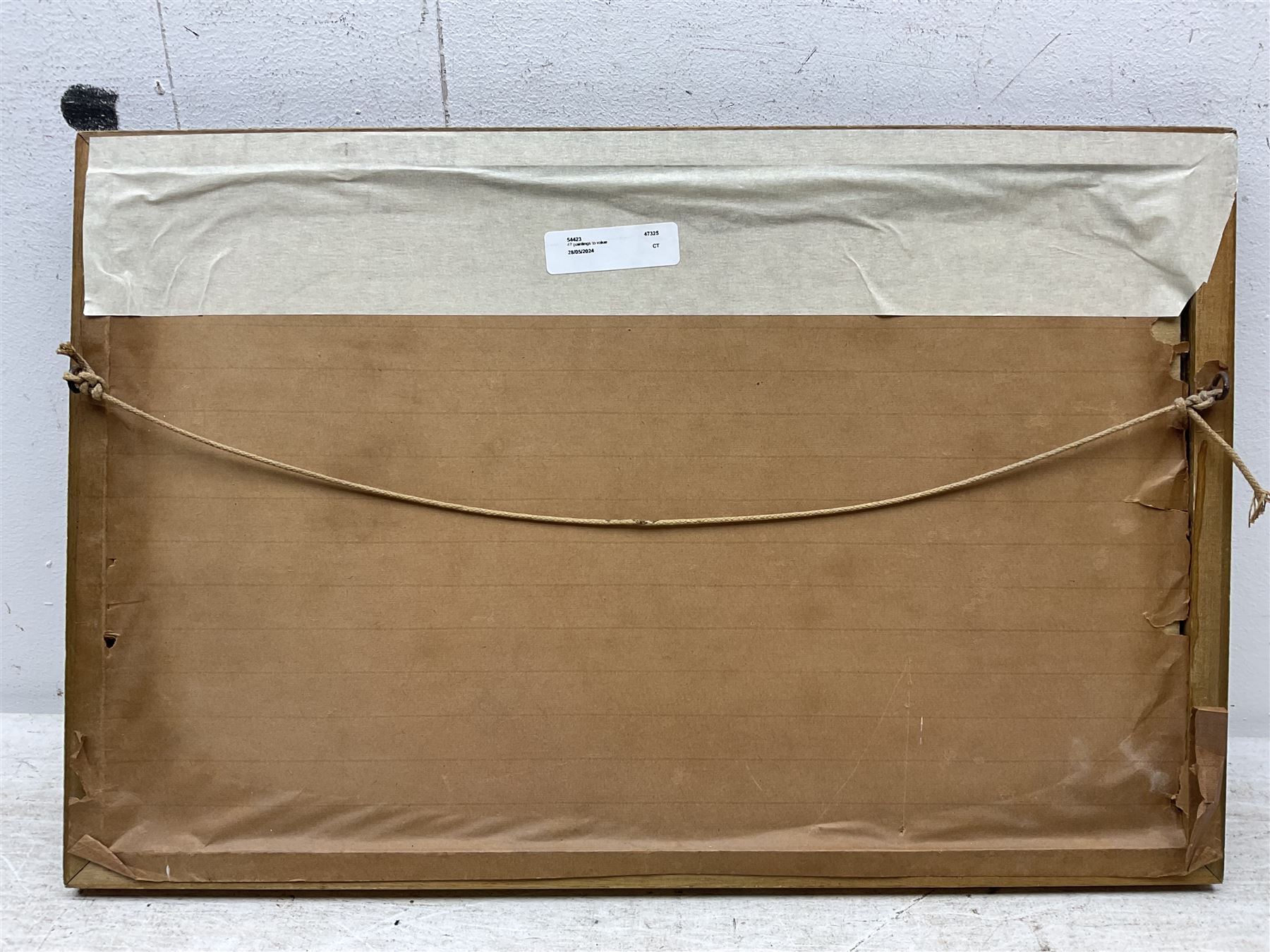 George Race (British 1877-1959): Grimsby Trawler 'Pharos' at Sea, oil on board signed and dated 1902, 27cm x 44cm