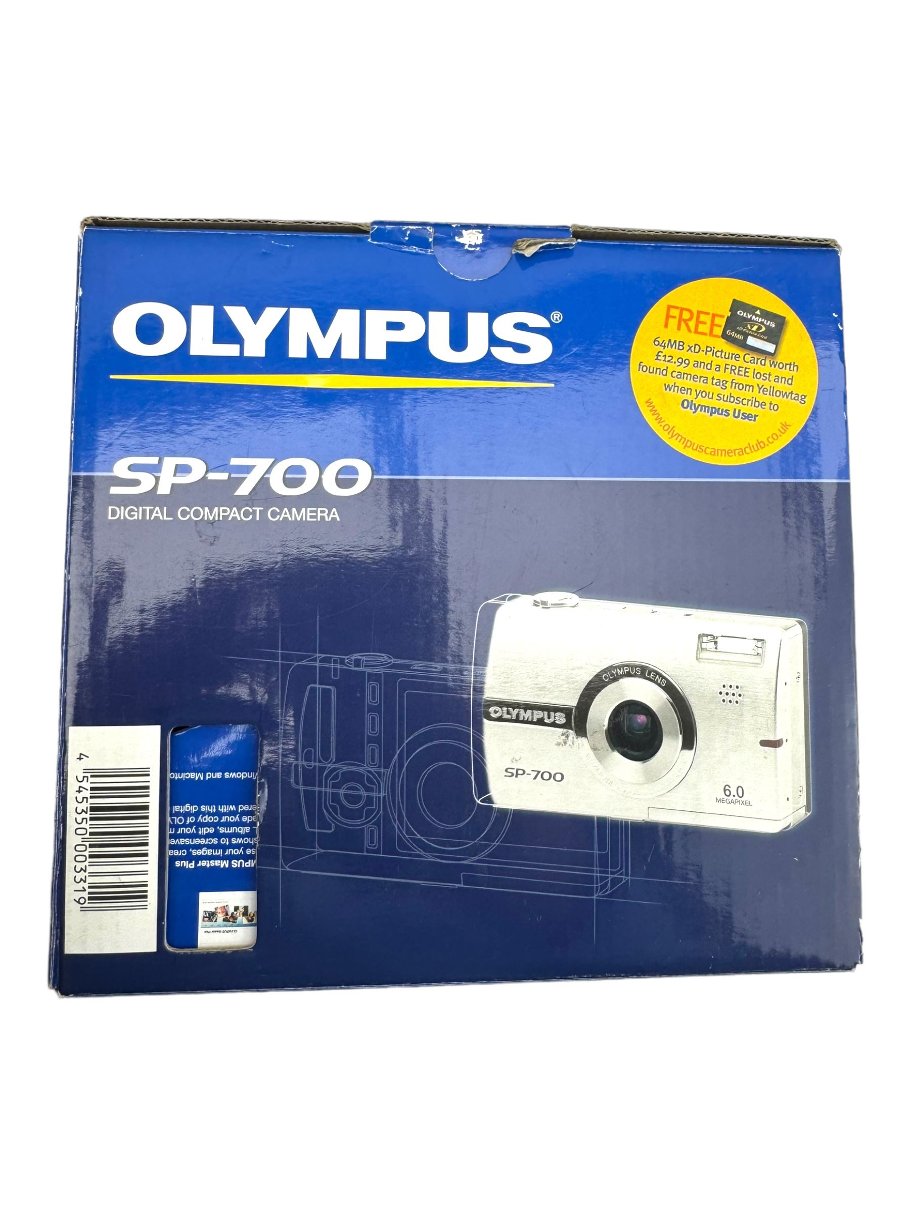 Olympus SP-700 digital camera, boxed, Exakta RTL1000, Vivitar Telephoto 200mm lens, Kodak instant cameras and other cameras and accessories 