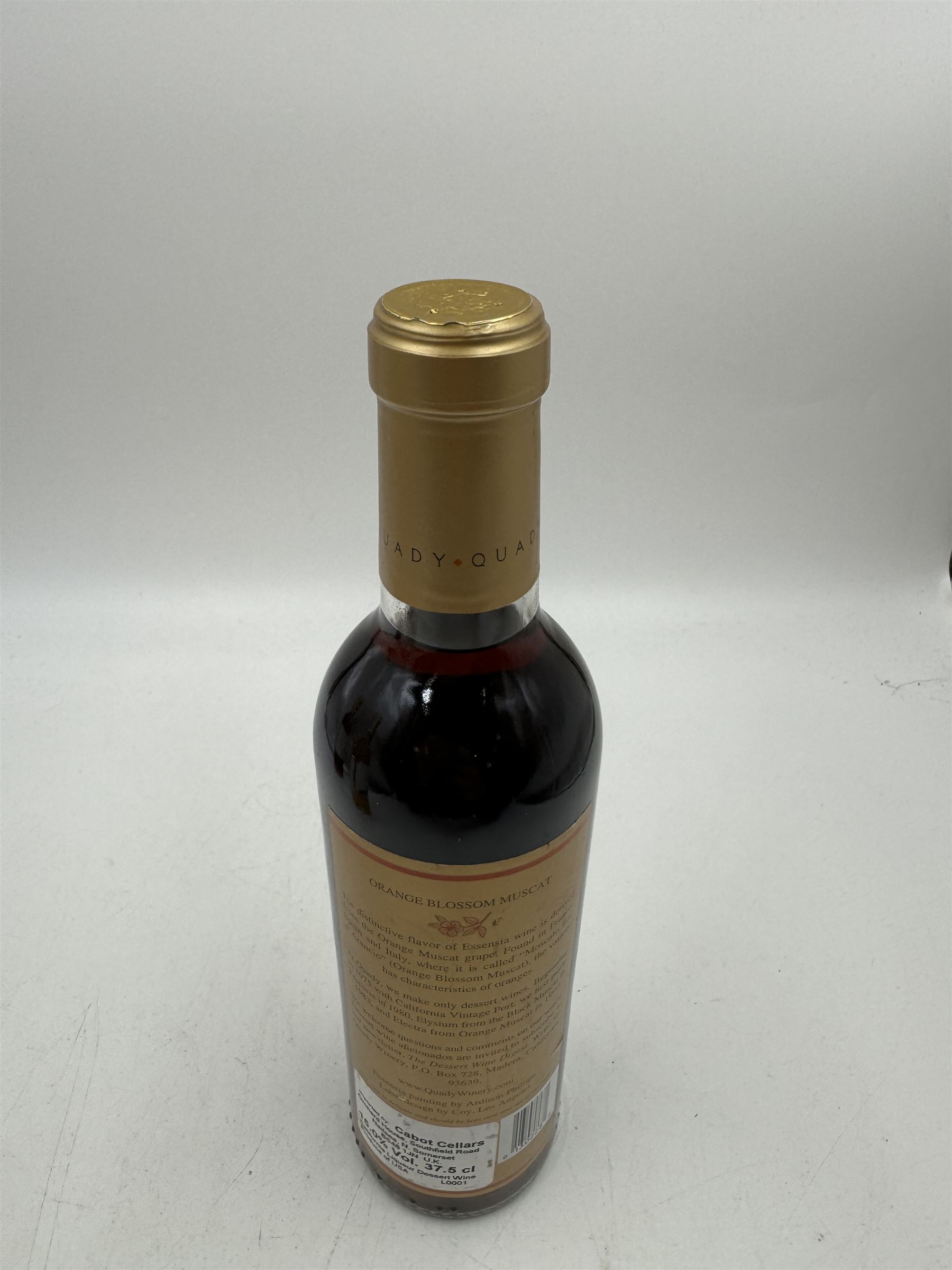 Mixed dessert wine; comprising Chateau Laville 2003 Sauternes, Essensia 2000, California Orange Muscat, Cadillac, 2005 Cuvee Particuliere, all 37.5cl various proof (3)  