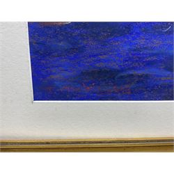 John Mackie (Scottish 1953-): Venice by Night, pastel signed and dated 2013, 57cm x 77cm