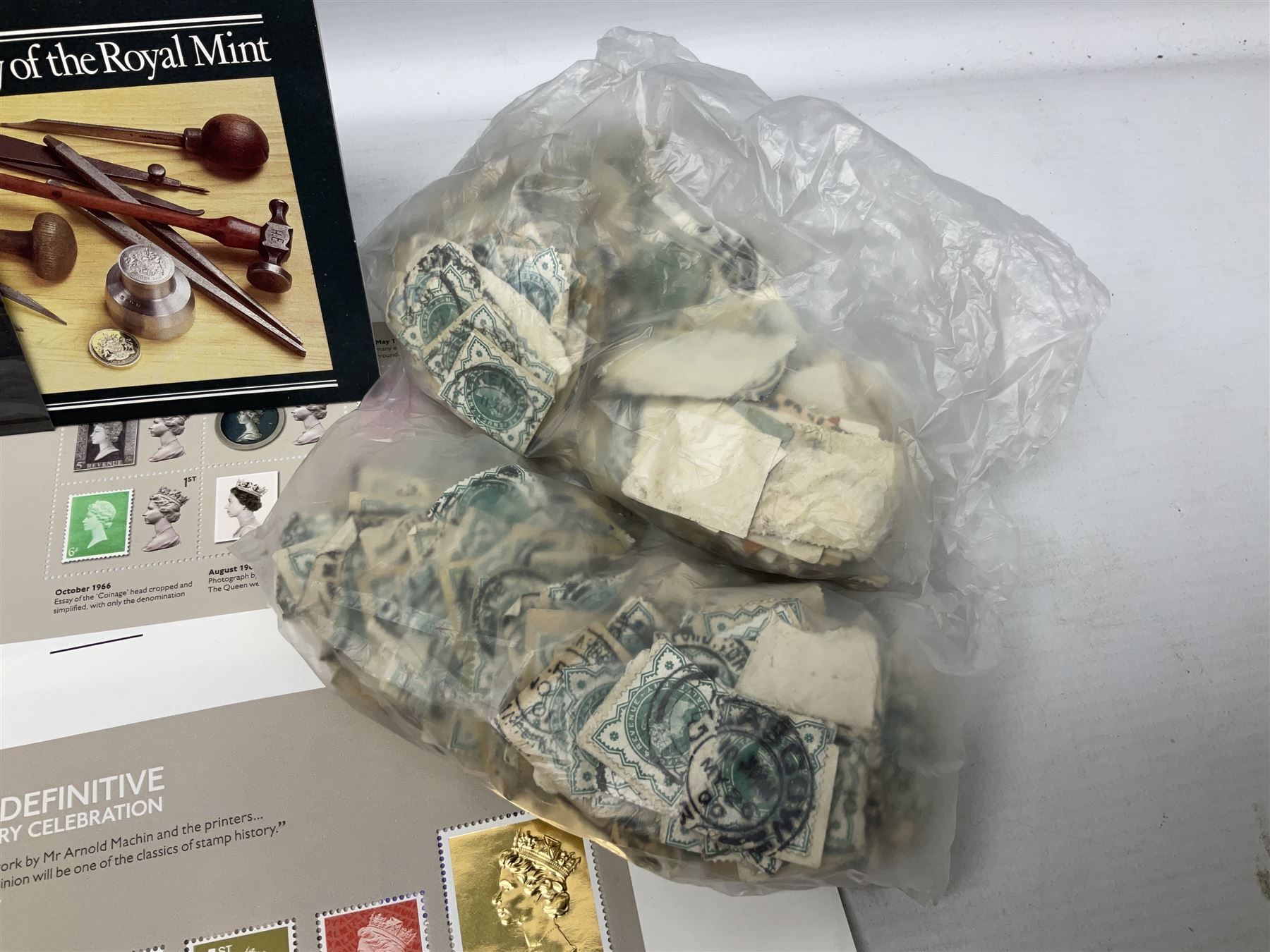 Collection of British stamps, to include Queen Elizabeth II mint decimal stamps, Victorian kiloware and others