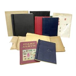 Great British and World stamps, including Queen Victoria penny reds and other issues, King George V half crown seahorse, Antigua, Ascension, Australia, Bahamas, Barbados, Basutoland, Bermuda, British Solomon Islands, British Guiana, Cayman Islands, Dominica, Gold Coast, France, various first day covers etc, housed in albums and loose