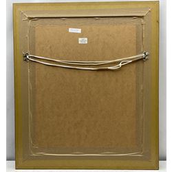 Ron Cooke (British 20th century): English Men o War at Anchor, sepia watercolour signed and dated '98, 44cm x 34cm