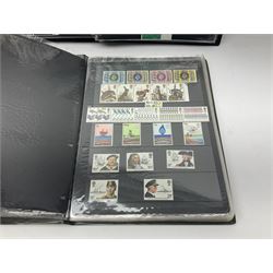 Great British and World stamps, including Australia, Austria, Belgium, Basutoland, Bermuda, Canada, Cape of Good Hope, Cayman Islands, Ceylon, Denmark, Egypt, Falkland Islands etc, Great Britain Queen Elizabeth II pre and post decimal with some mint, housed in various albums, folders and stockbooks