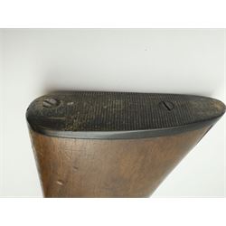 SHOTGUN CERTIFICATE REQUIRED - English 12-bore double trigger side by side double barrel shotgun serial no. 147696 