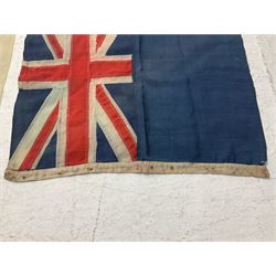 Two 20th century navy ensign flags 