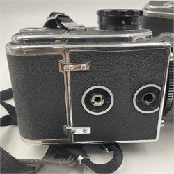 Kueb 88 camera body, with 'Mc Bonha-3 2.8/80' lens serial no 824052