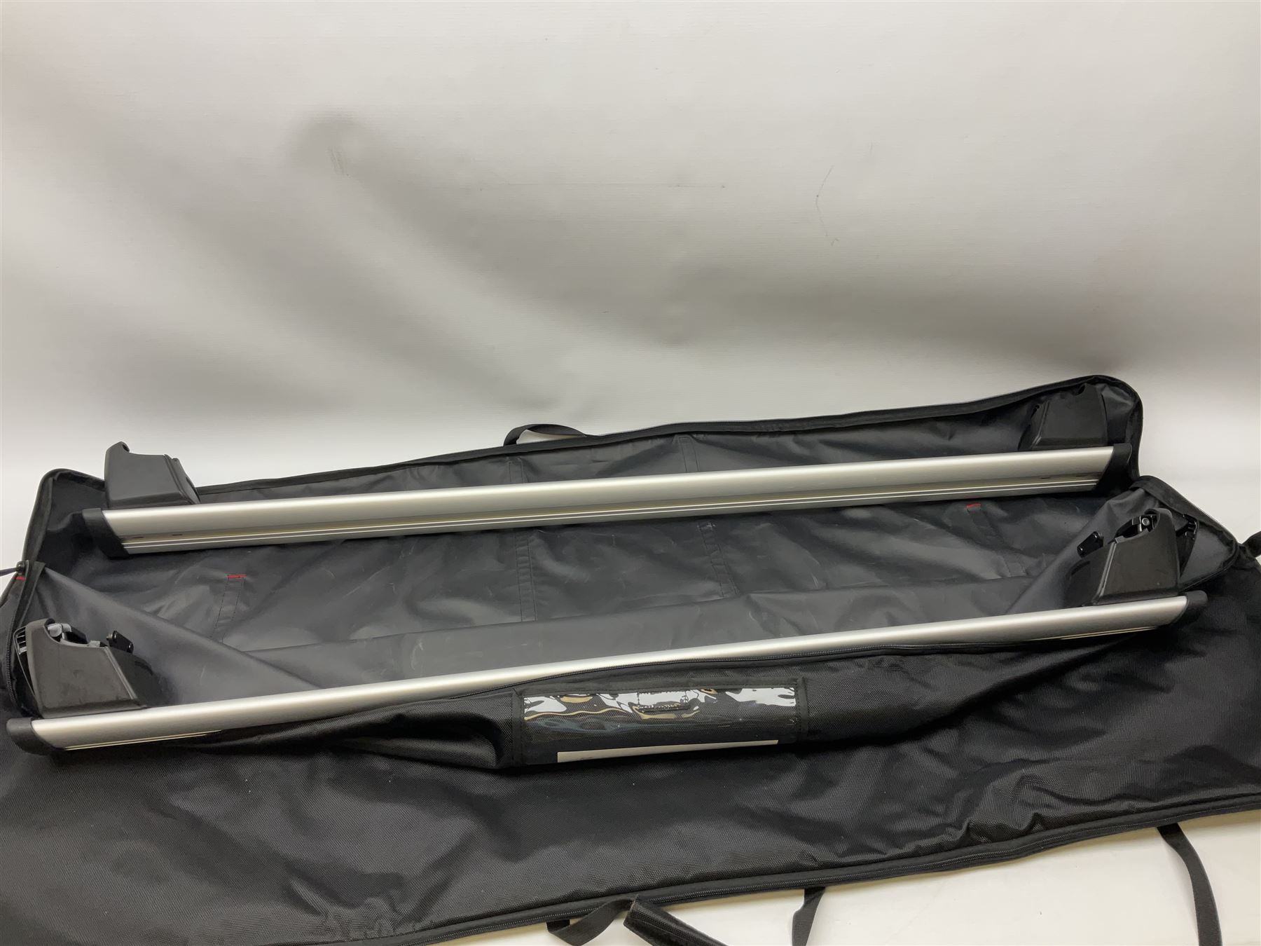 Audi Q5 and Land Rover rubber car mats, together with other Audi roof rack, accessories etc