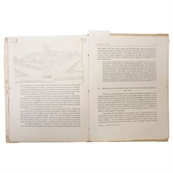 Violet Elizabeth Clifford - Chief Petty Officer 1940-1946, copy of Greenwich Palace  Guide Book containing a collection of photographs, autographs, drawings etc collected during her time at the Combined Operations Training Centre, Inverary which closed in 1946, together with a White Ensign 