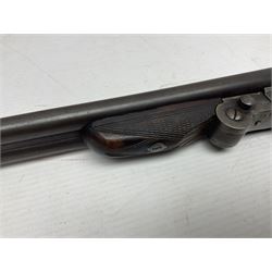 SHOTGUN CERTIFICATE REQUIRED - Belgian .410 folding double barrel hammer shotgun wit 71cm(28