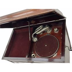 Gilbert gramophone in mahogany cabinet