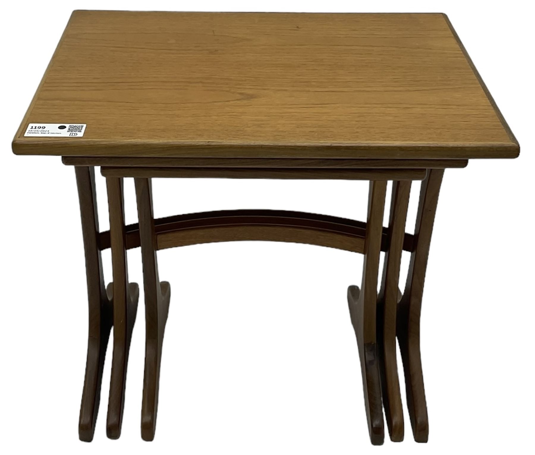 GPlan teak nest of three tables Furniture, Rugs & Interiors