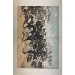 Illustrated London News, four prints from Boer War special, comprising Blue Jackets to the Front, Doomed, Capture of Spion and The Eye of the Army 