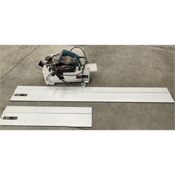 BOSCH GHO 36-82C electric planer with BOSCH ADV 82 thicknesser attachment 