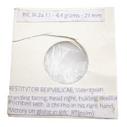 Roman gold Solidus coin of Valentinian I (AD 364-367)