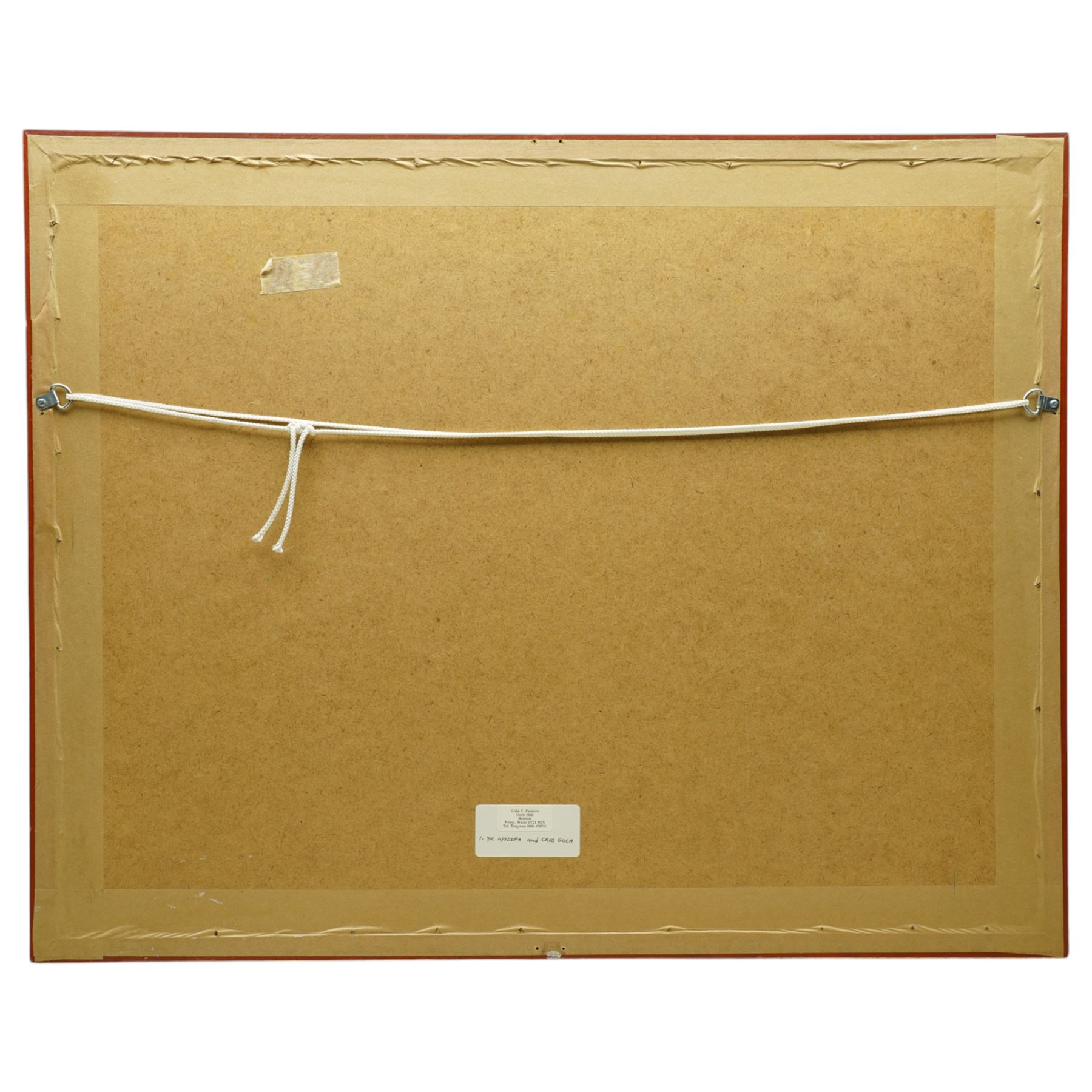 Colin See-Paynton (British 1946-): 'Yr Wyddfa and Crib Goch' Wales, watercolour signed, titled on artist's label verso 34cm x 52cm