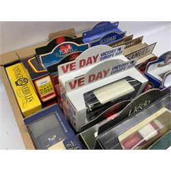 Large collection of Lledo/ Days Gone & Oxford die-cast models including VE Day, eight Military Collection, By Post, View Van Souvenir Series, Heritage Motor Centre and others, all boxed (69)
