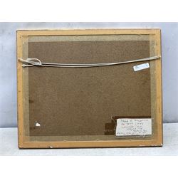 Frederick Richard Fitzgerald (British 1869-1944): Norwegian Fjord Landscape, watercolour signed 22cm x 32cm