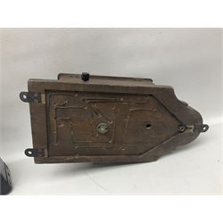 Collection of phone headsets, including GPO bakelite examples, together with other telephone parts 