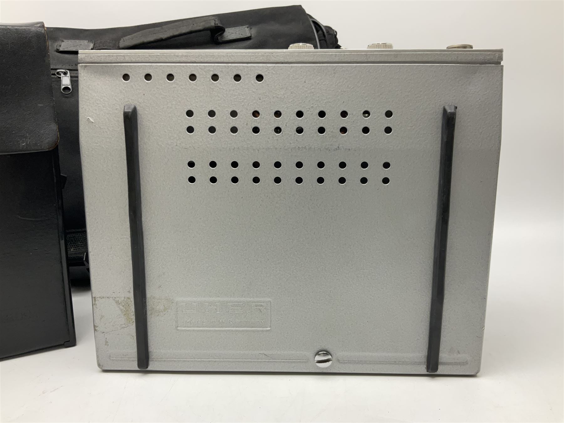 Uher 4100 Report-V professional tape recorder, with case, together with Uher 4000 Report professional tape recorder 