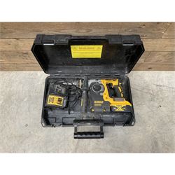 DeWalt DCH273 18V brushless hammer drill, with battery and charger
