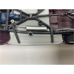 Seven 1:18 scale die-cast models by Ertl, Road legends, Maisto, Solido etc including two Coca Cola promotional vehicles; five boxed (7)