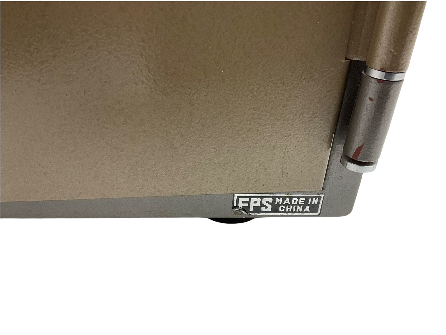 Cock fireproof combination safe, with key and instructions