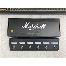 Marshall JVM 100 valve amplifier 410H, 375 watts, 230 volts L74cm; English made Marshall 1936 Vintage 2 x 12