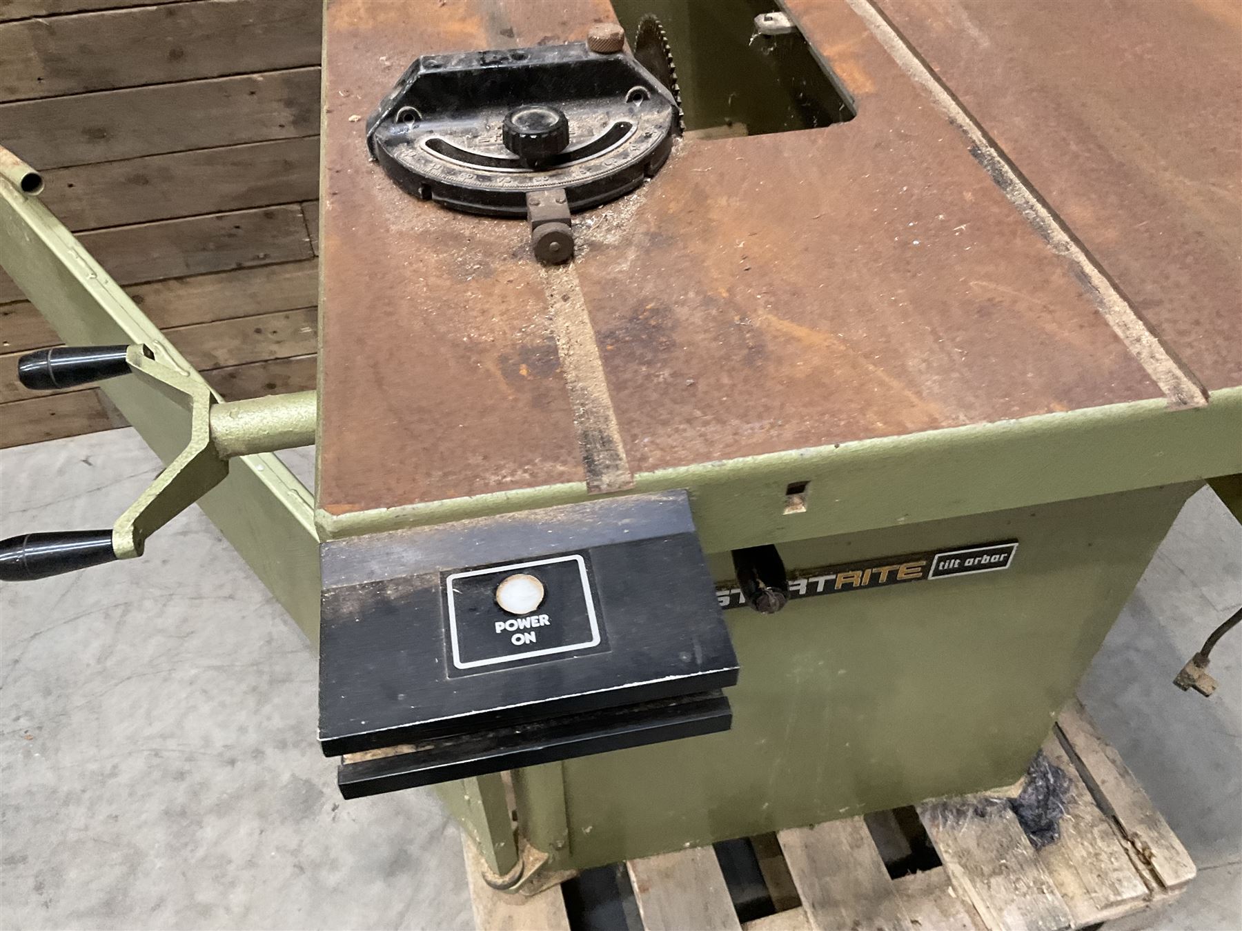 Startrite tilt-arbour planer table saw