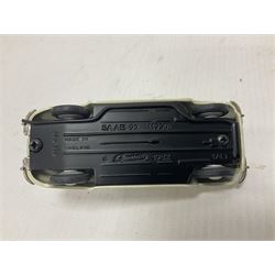 Somerville Models - three 1:43 scale die-cast vehicles comprising Volvo Amazon no.124, SAAB 92 ‘Rally’ 1950 no.119A, and Fordson 5CWT Van ‘Prontaprint’; in original boxes 