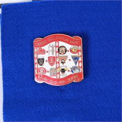 Rugby League Hull KR enamel badges, including Millennium Magic Weekend, 1st Game in Superleague, National League Grand Final and other examples, (approximately 230)