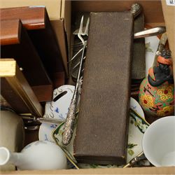 The World of Peter Rabbit Beatrix Potter complete collection, Doultons Improved Foot Warmer, Coalport William Turner plaque, small quantity of silver plate and silver, etc