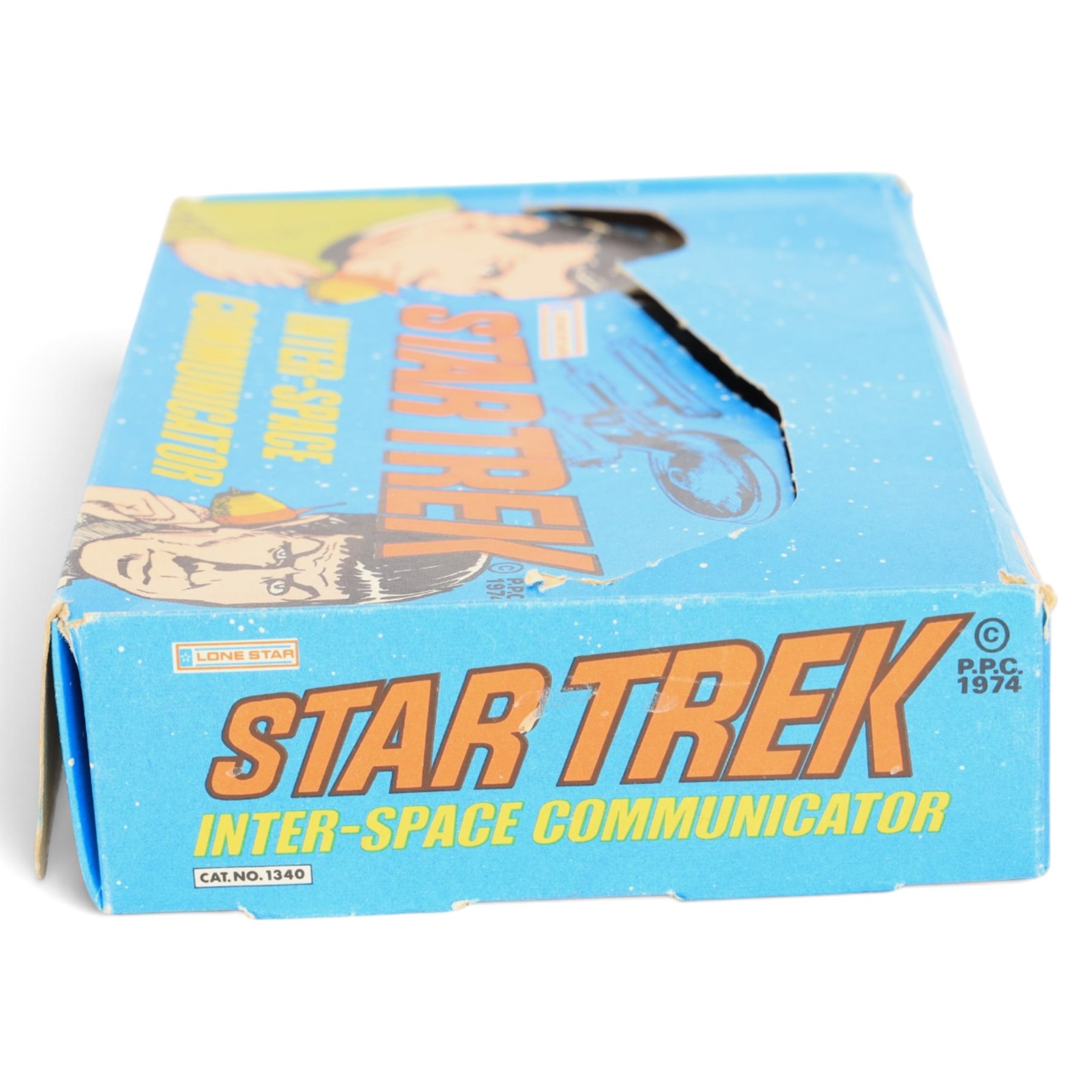 1970s Lone Star Star Trek Inter-Space Communicator, boxed with wire