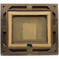 James Campbell Noble RSA (Scottish 1846-1913): Shipping at Sunset, oil on canvas signed 50cm x 60cm